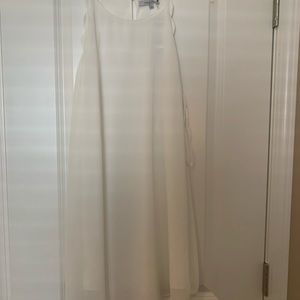 Naked zebra midi dress